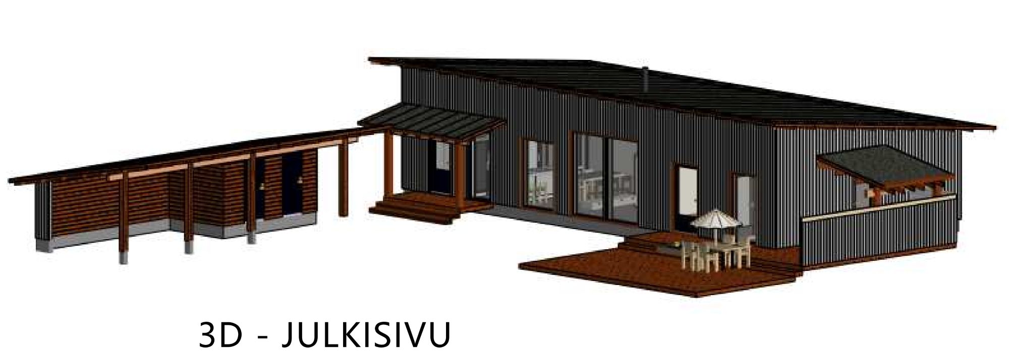Lupa- ja työpiirustukset — esimerkki
