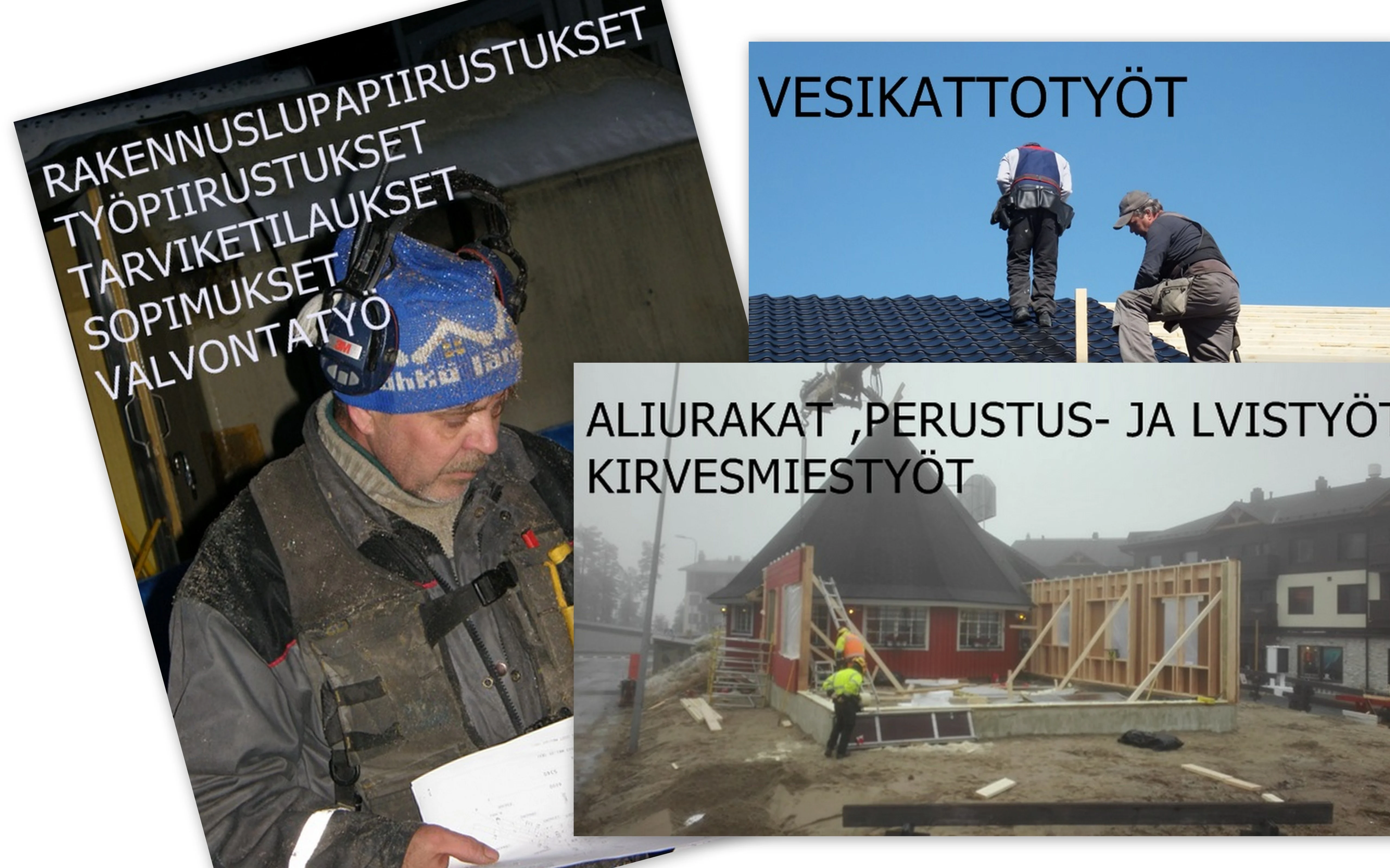 Pääsuunnittelijan palvelut ja lisäpalvelut